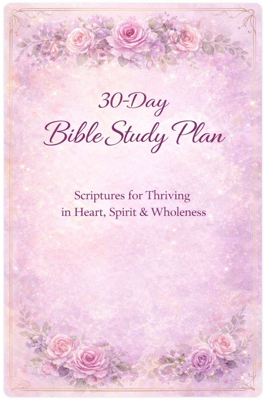 FREE! 30-Day Bible Study Plan