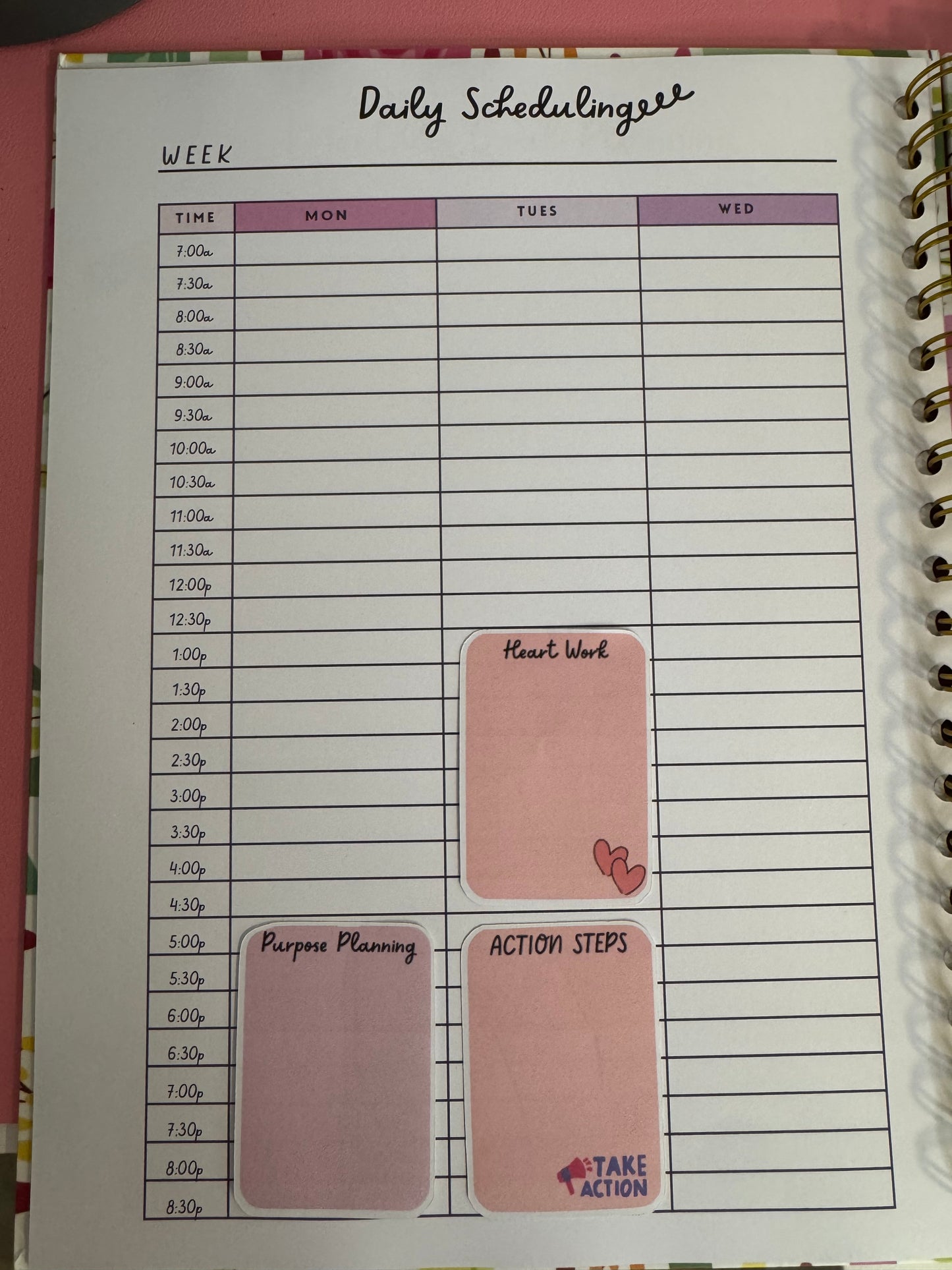 Faithfully Planned™ Box Overlay Stickers – Custom Fit for Faithfully Planned Planners