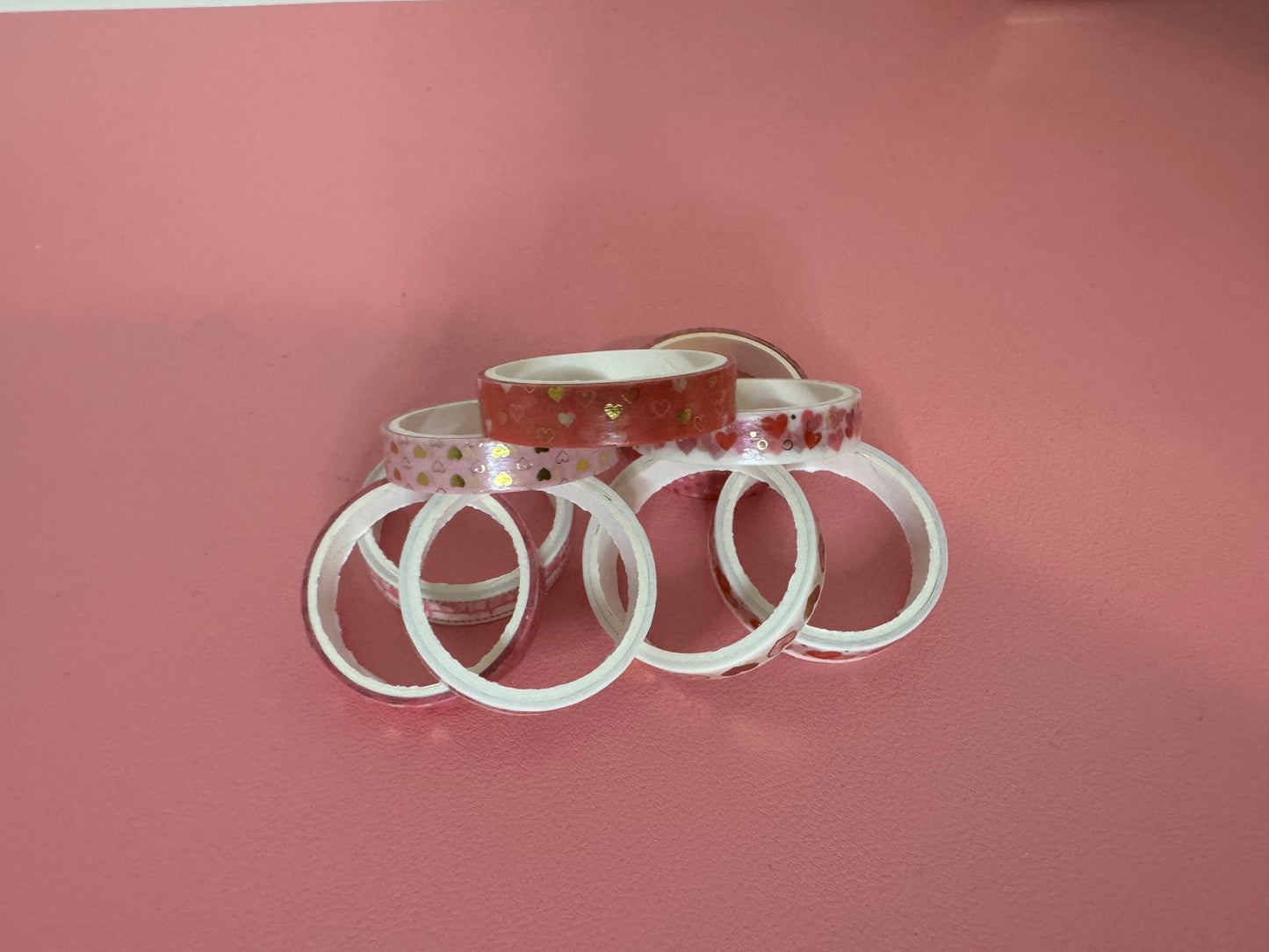 Sweetheart Washi Tape Set – 2pc Heart Collection