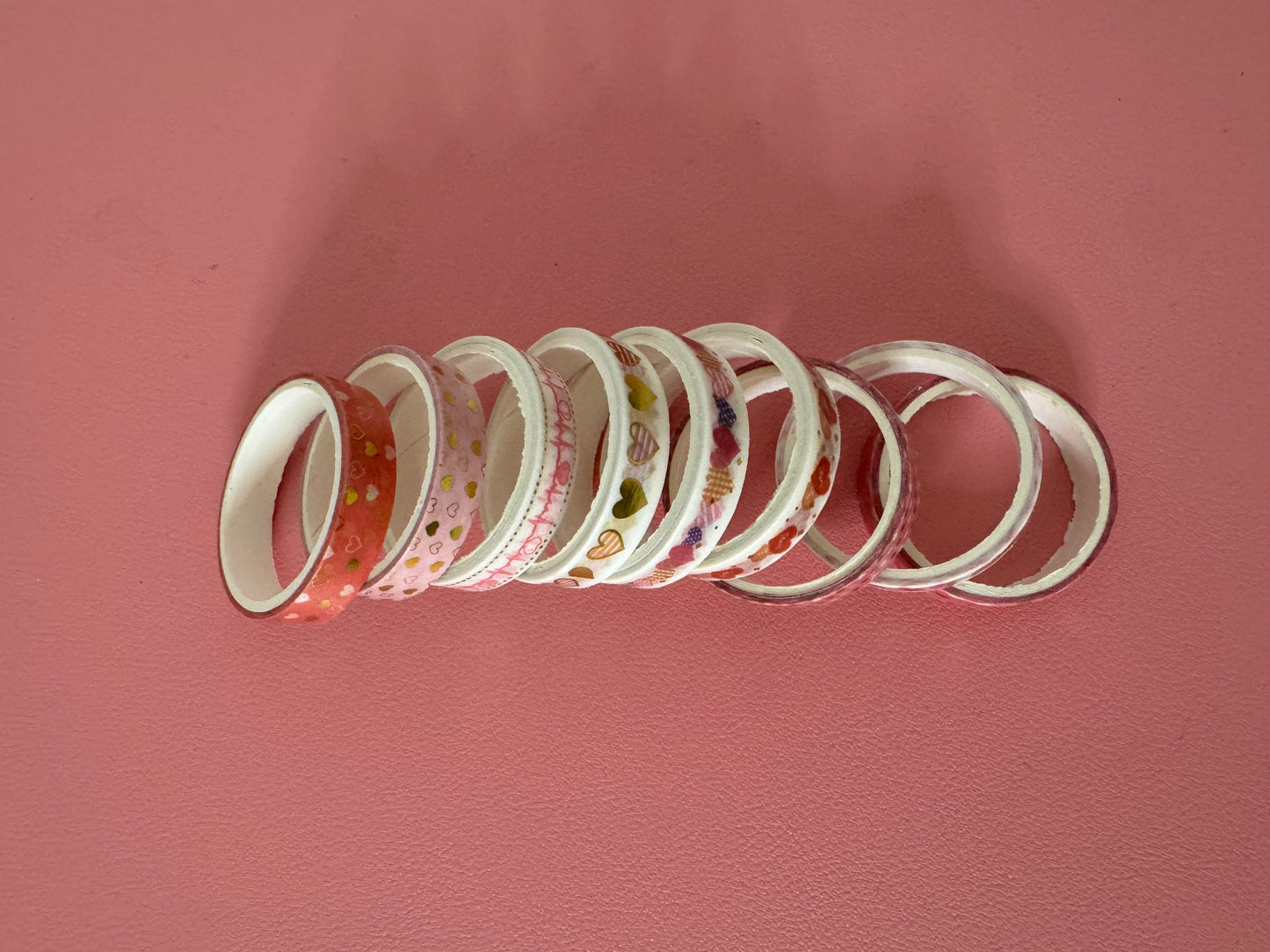 Sweetheart Washi Tape Set – 2pc Heart Collection